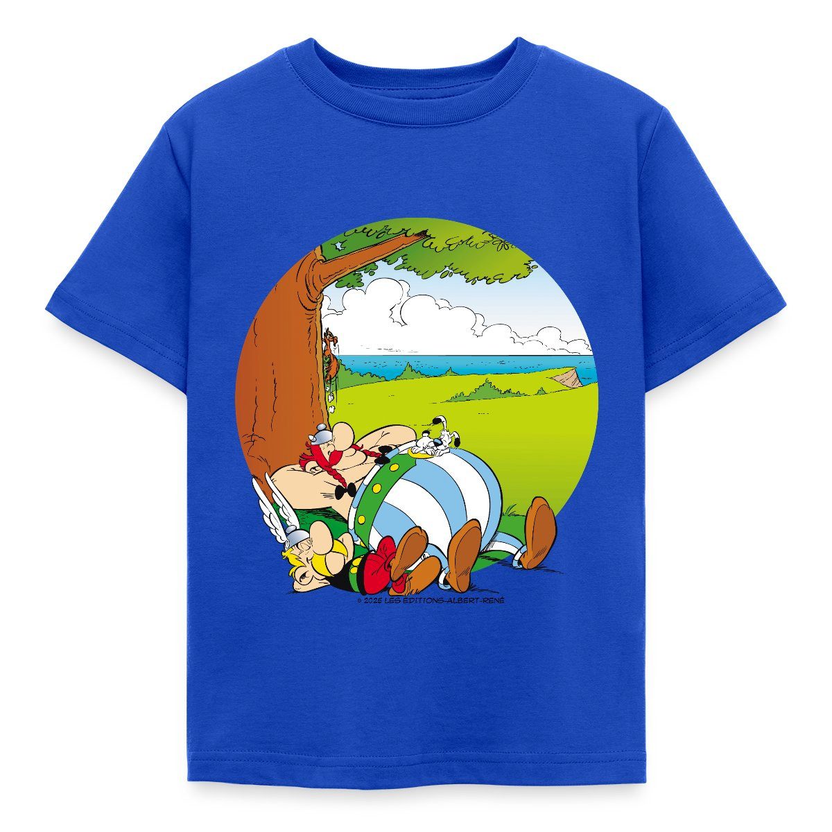 T-Shirt Asterix & Obelix Machen Siesta Mit Idefix Kinder T-Shirt