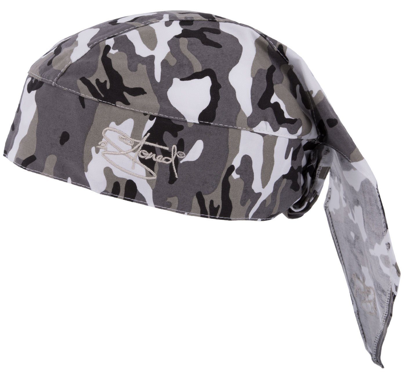2Stoned Bandana Kopftuch Biker Cap Classic bestickt für Damen, Herren und Kinder, Einheitsgröße