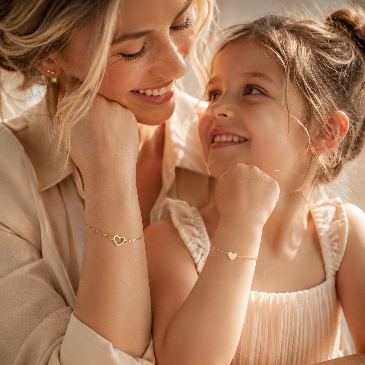 OTANTO Armband Set Mutter Tochter Kind Armband