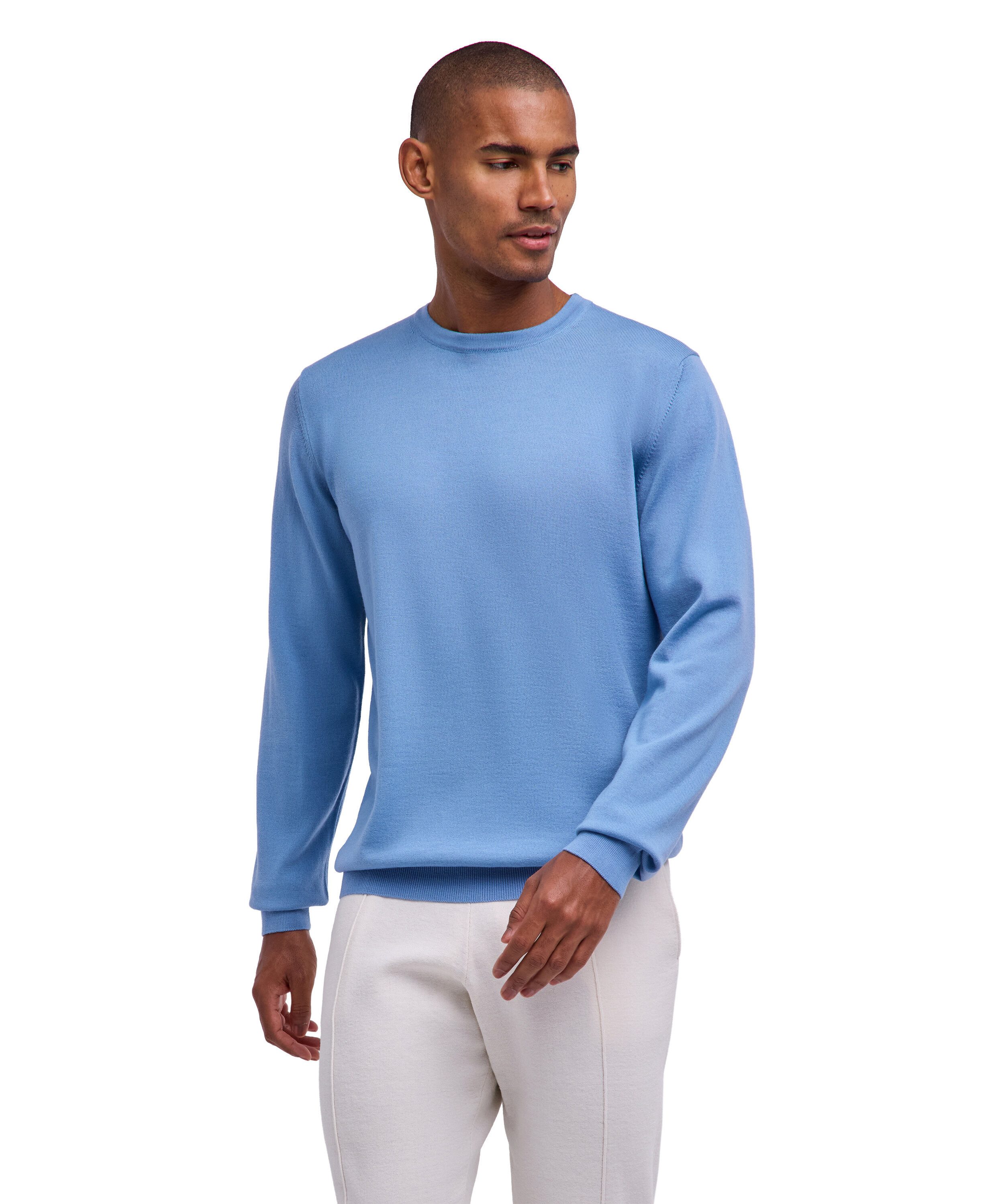 FALKE Strickpullover Pullover aus reiner, extrafeiner Merinowolle (1-tlg) aus reiner, extrafeiner Merinowolle