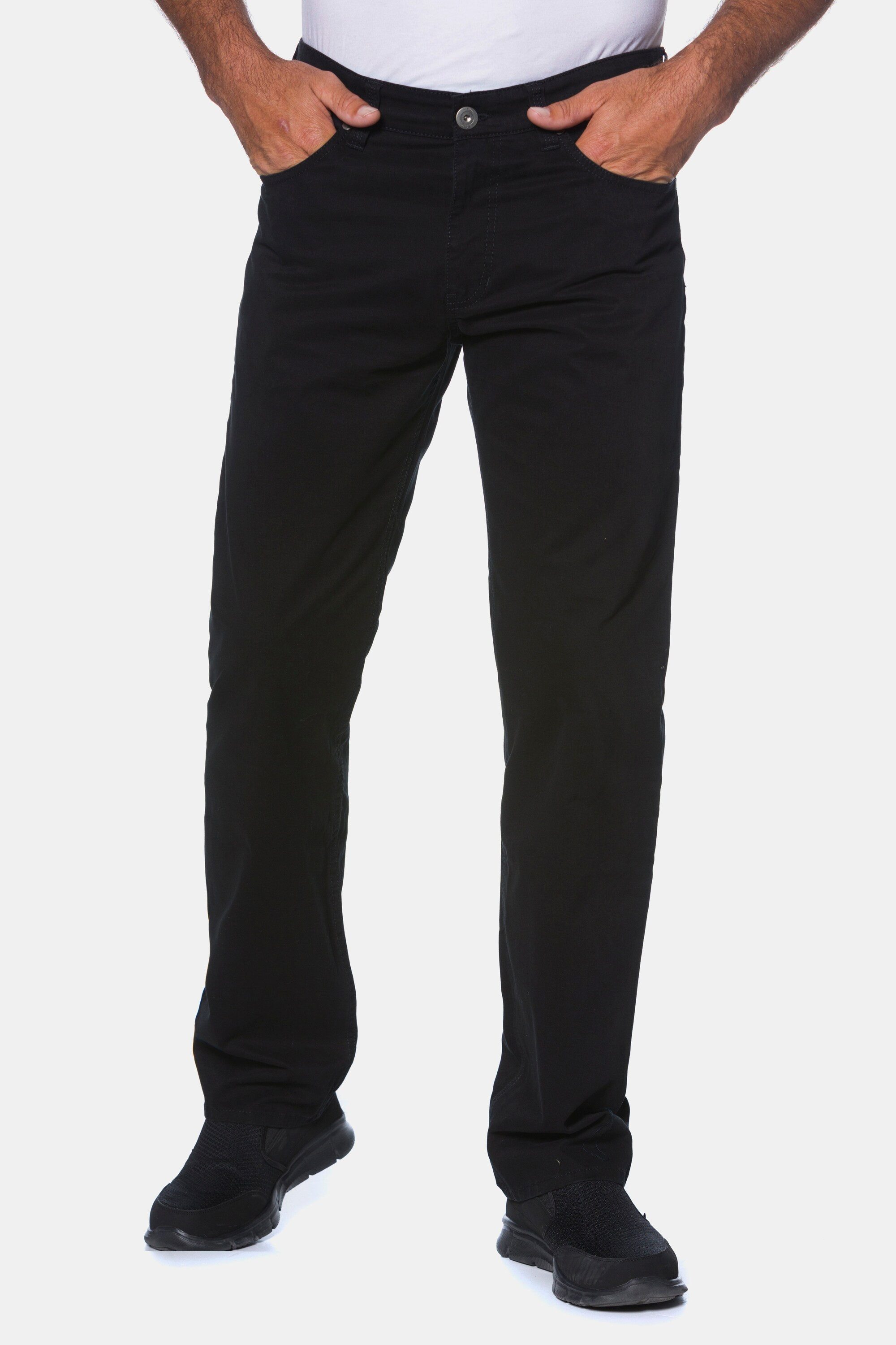 JP1880 Chinohose Twillhose Superblack-Färbung Komfortbund günstig online kaufen