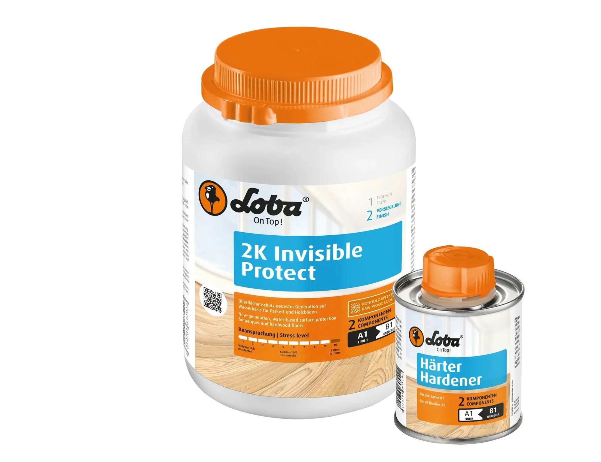 Loba Parkettkleber 2K InvisibleProtect A.T. Parkettlack 1 kg