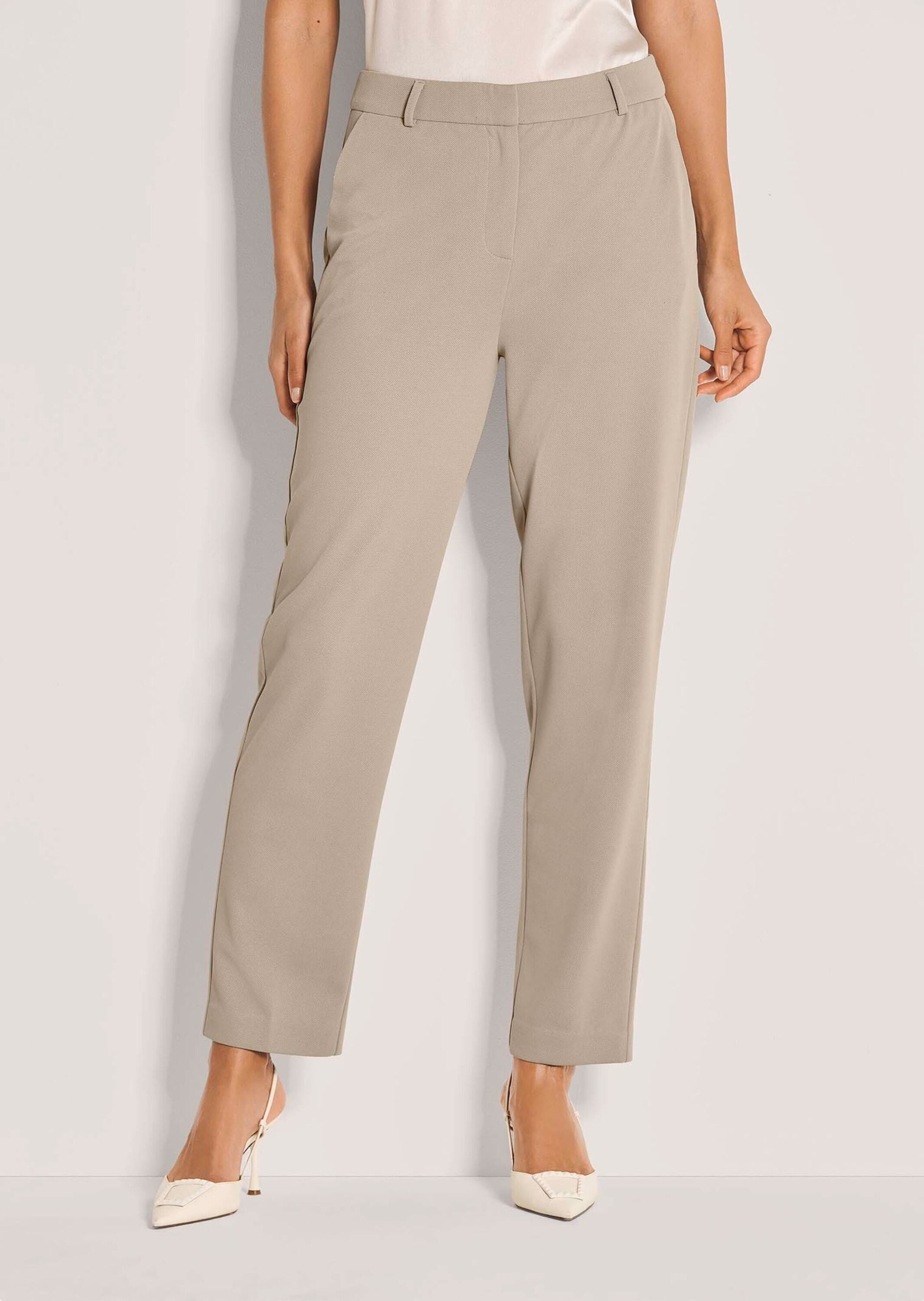 MADELEINE Stoffhose Kurzgröße: Elegante Chinohose mit Stretch 7/8-Hose in z günstig online kaufen