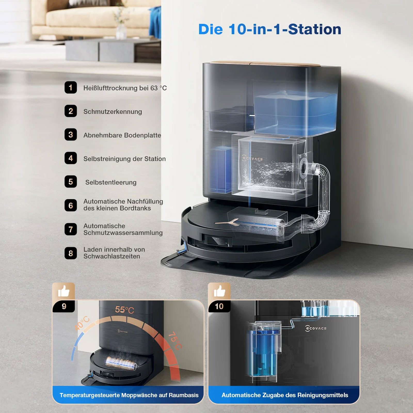 DEEBOT X9 Pro OMNI - Bild 5