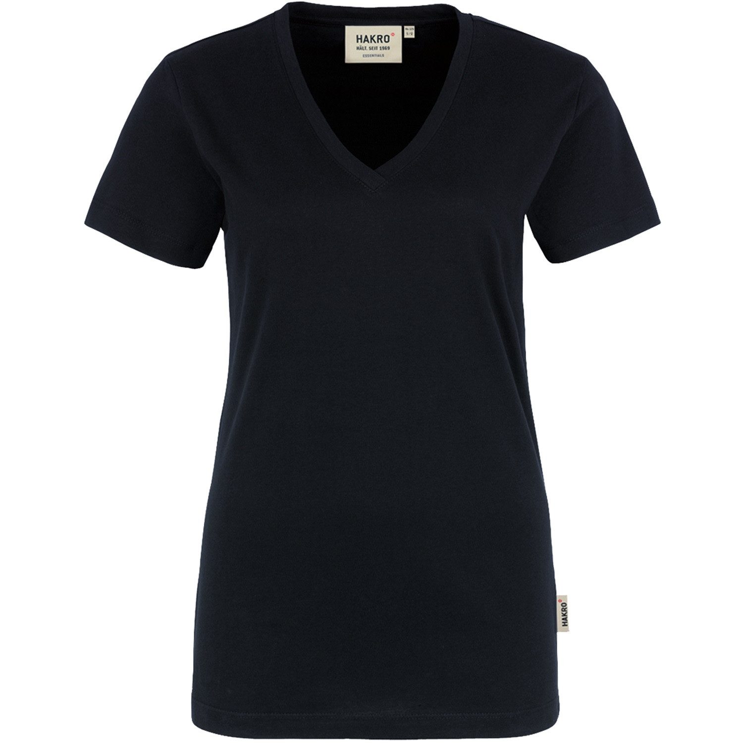 Hakro T-Shirt Damen T-Shirt "Classic" V-Ausschnitt 126