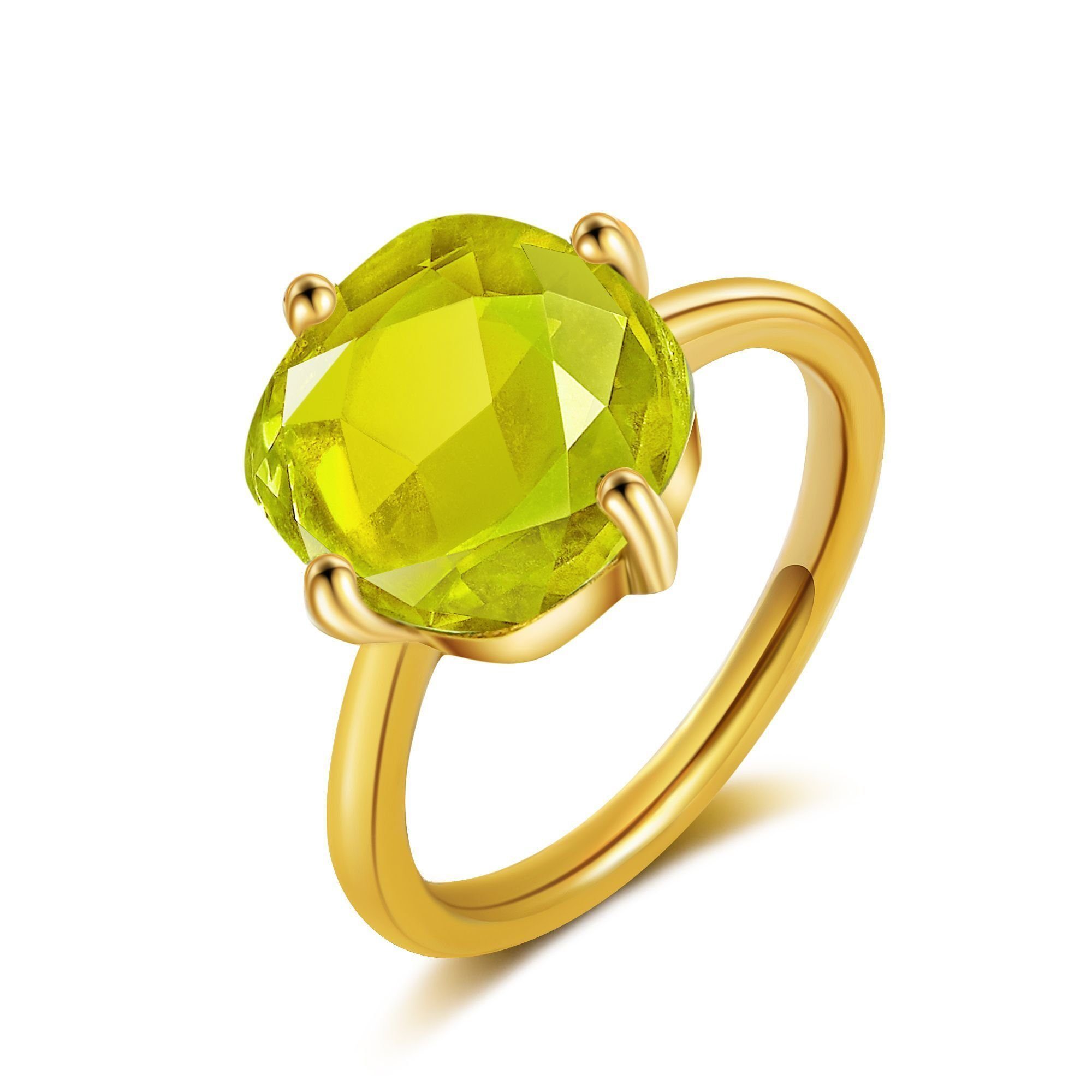 AILORIA Fingerring ÉGLANTINE Ring Lemon Quarz, Ring Lemon Quarz