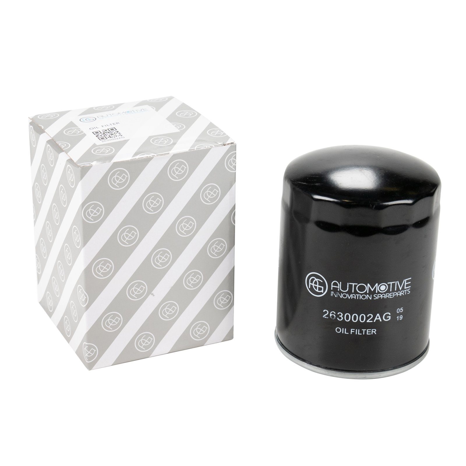 AG Automotive Ersatzfilter Ölfilter mit Doppelfiltration 71753740, Zubehör für Fiat Ducato 2,5 2,8 D TD JTD bis 2004 / Peugeot Boxer / Citroen Jumper 2,8 HDI, Form: Rund
