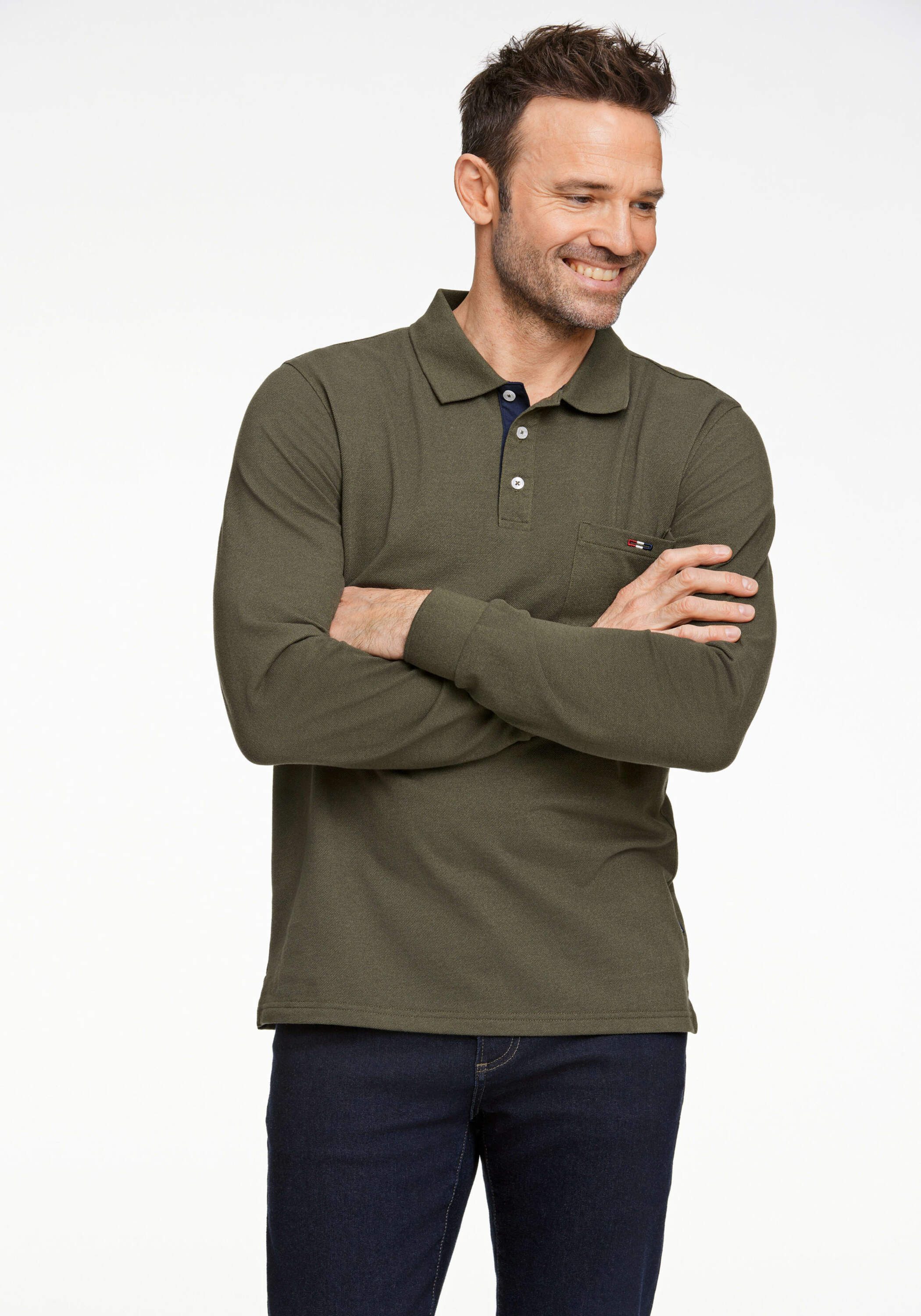 BISON Poloshirt BISON Poloshirt günstig online kaufen