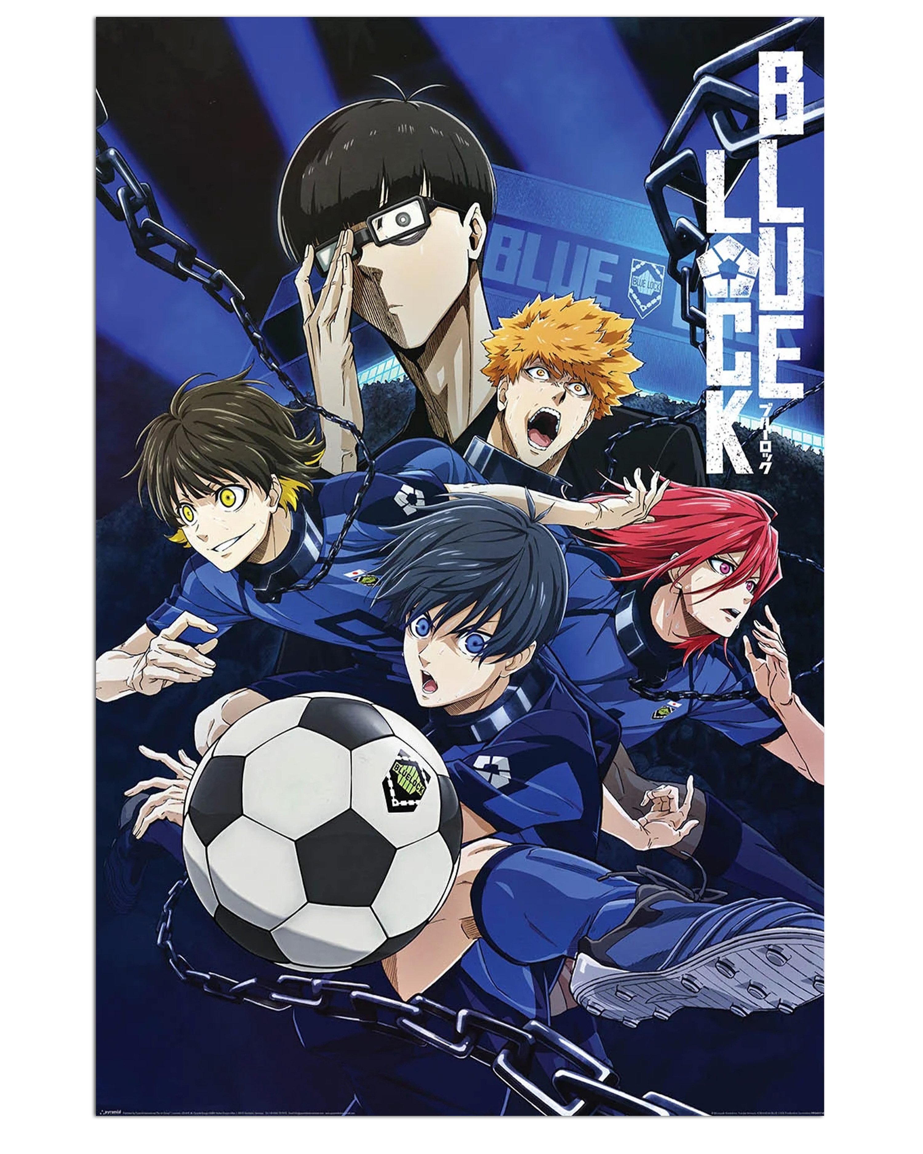 PYRAMID Poster Blue Lock Poster Collage 61 x 91,5 cm günstig online kaufen