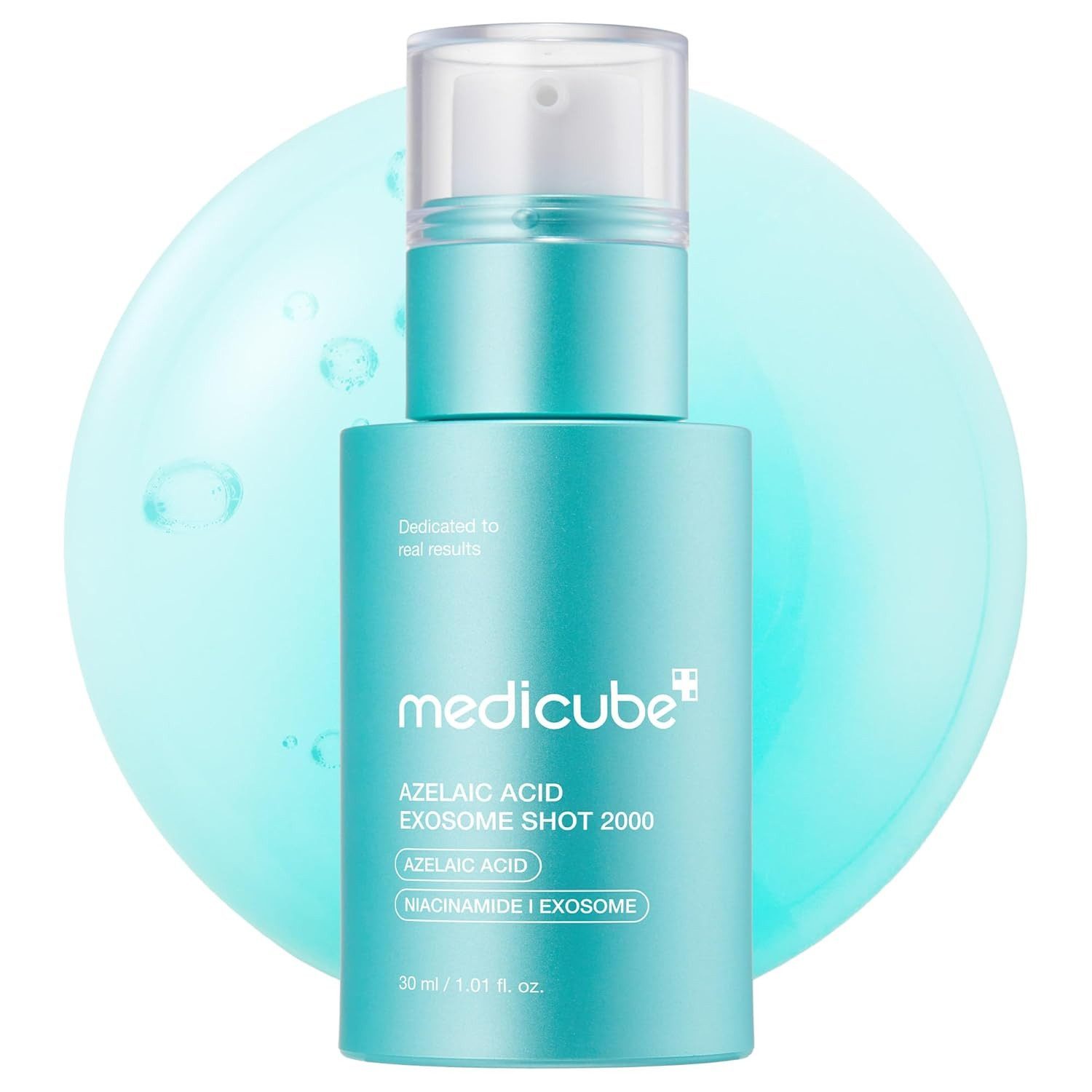 Medicube Gesichtsserum Azelaic Acid Exosome Shot 2000 Serum 30 ml – Klärendes K-Beauty Ampoule mit Azelainsäure, 5% Niacinamid & Exosomen –, Für alle Hauttypen – Made in Korea