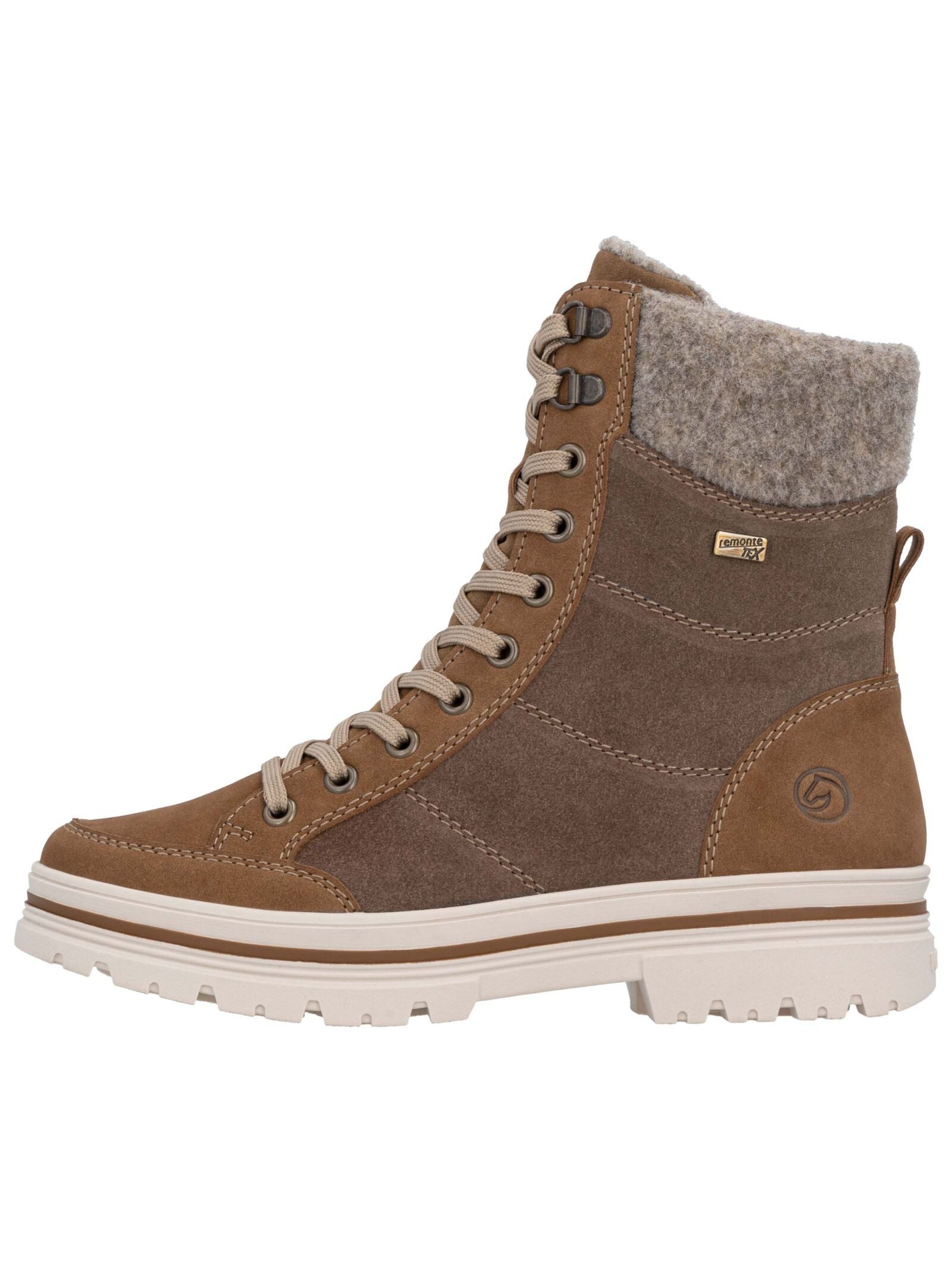 Remonte Remonte Stiefelette Leder/Synthetik Schnürstiefelette