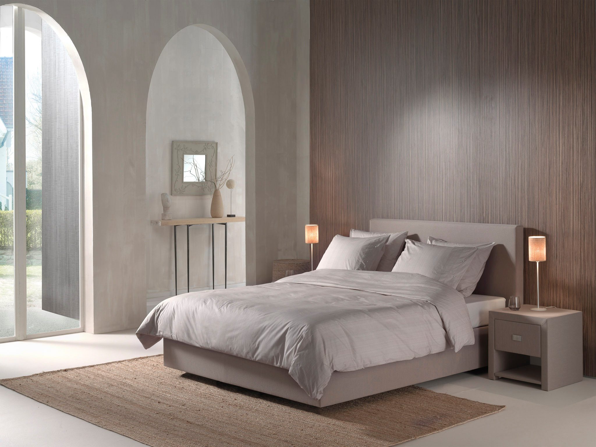 YELLOW Bettwäsche Melfi Bettwäsche 135 Nomad Natural 135x200, Bettbezug Kopfkissenbezug Set kuschelig weich hochwertig