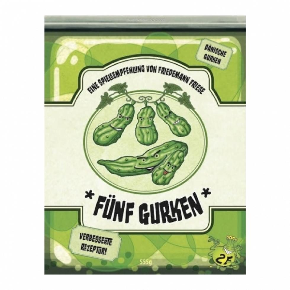 2F-Spiele Spiel, Fünf Gurken - deutsch
