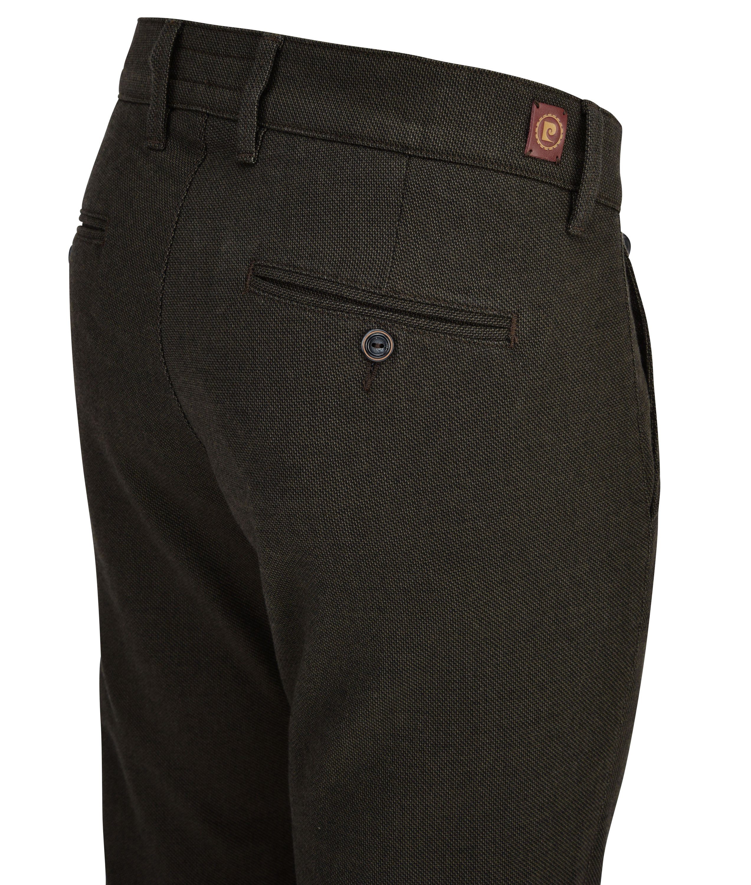 4745.75 33747 brown Pierre flannel 5-Pocket-Jeans chino LYON - CARDIN PIERRE Cardin VOYAGE
