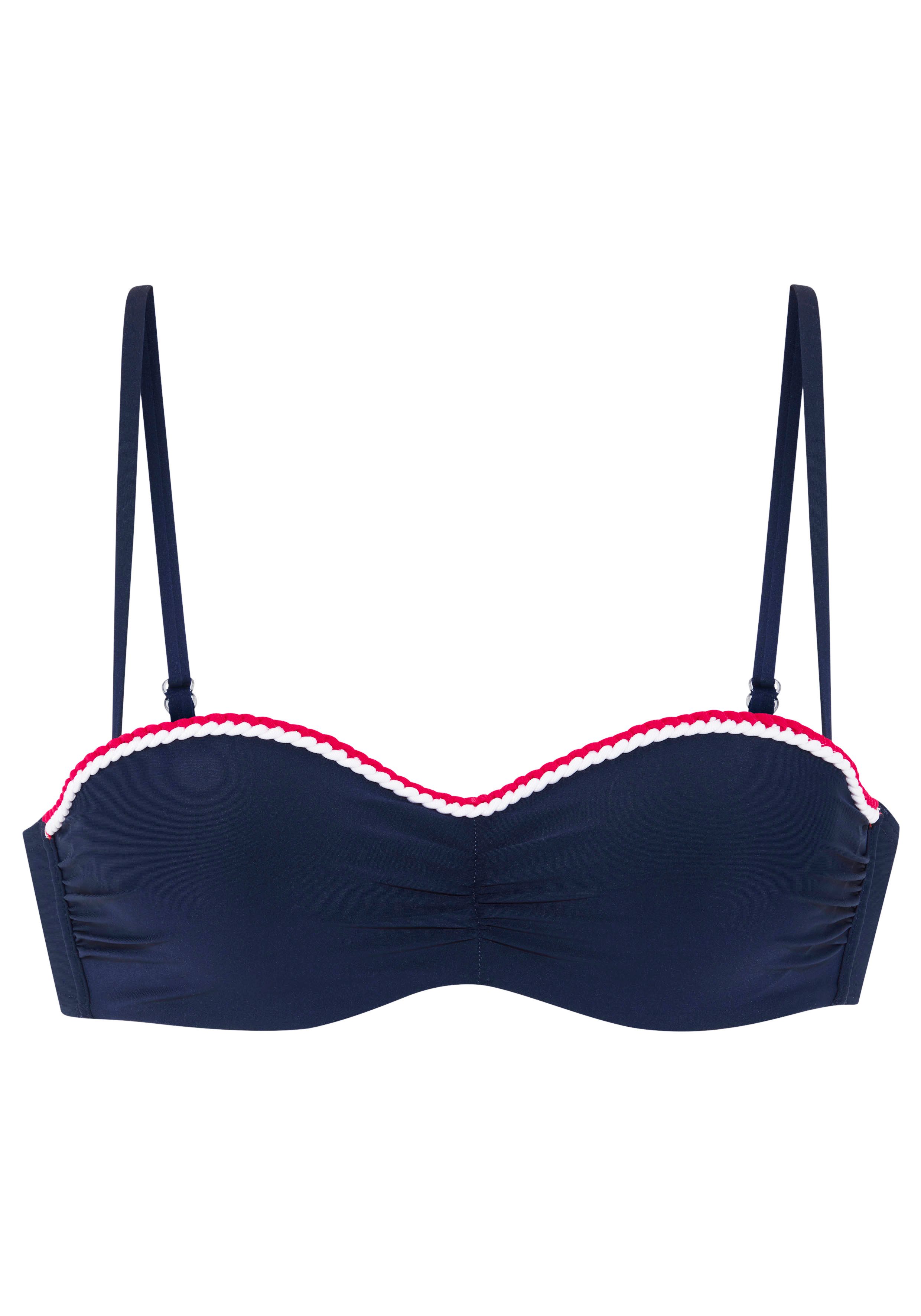 s.Oliver Bügel-Bandeau-Bikini-Top Junis, mit geflochtenen Details günstig online kaufen