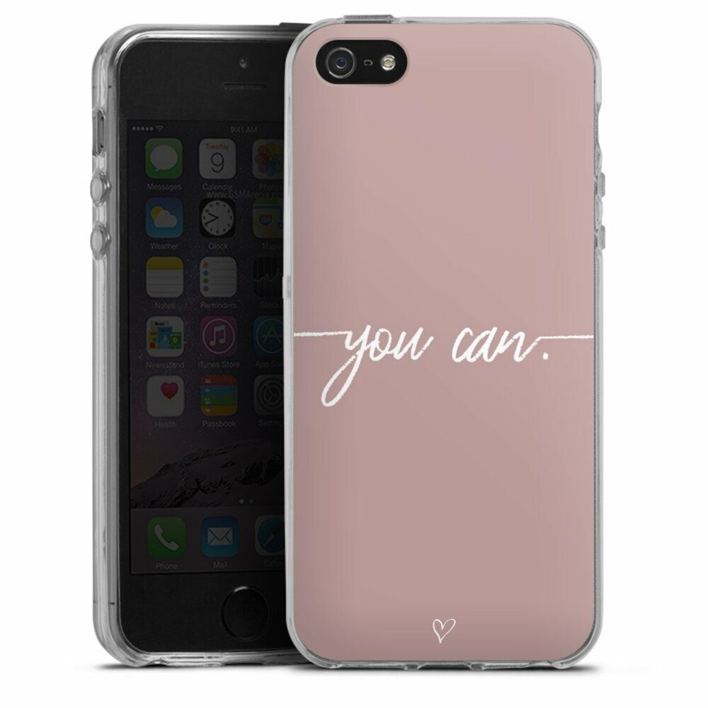 DeinDesign Handyhülle »Spruch Sprüche Motivation You Can«, Apple iPhone