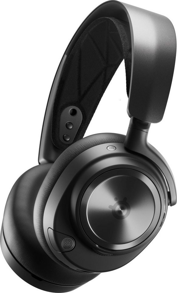 SteelSeries Arctis Nova Pro Wireless X Gaming-Headset (Mikrofon abnehmbar,  Noise-Cancelling, Bluetooth, Wireless), Gaming-Headset, Übertragung:  kabellos