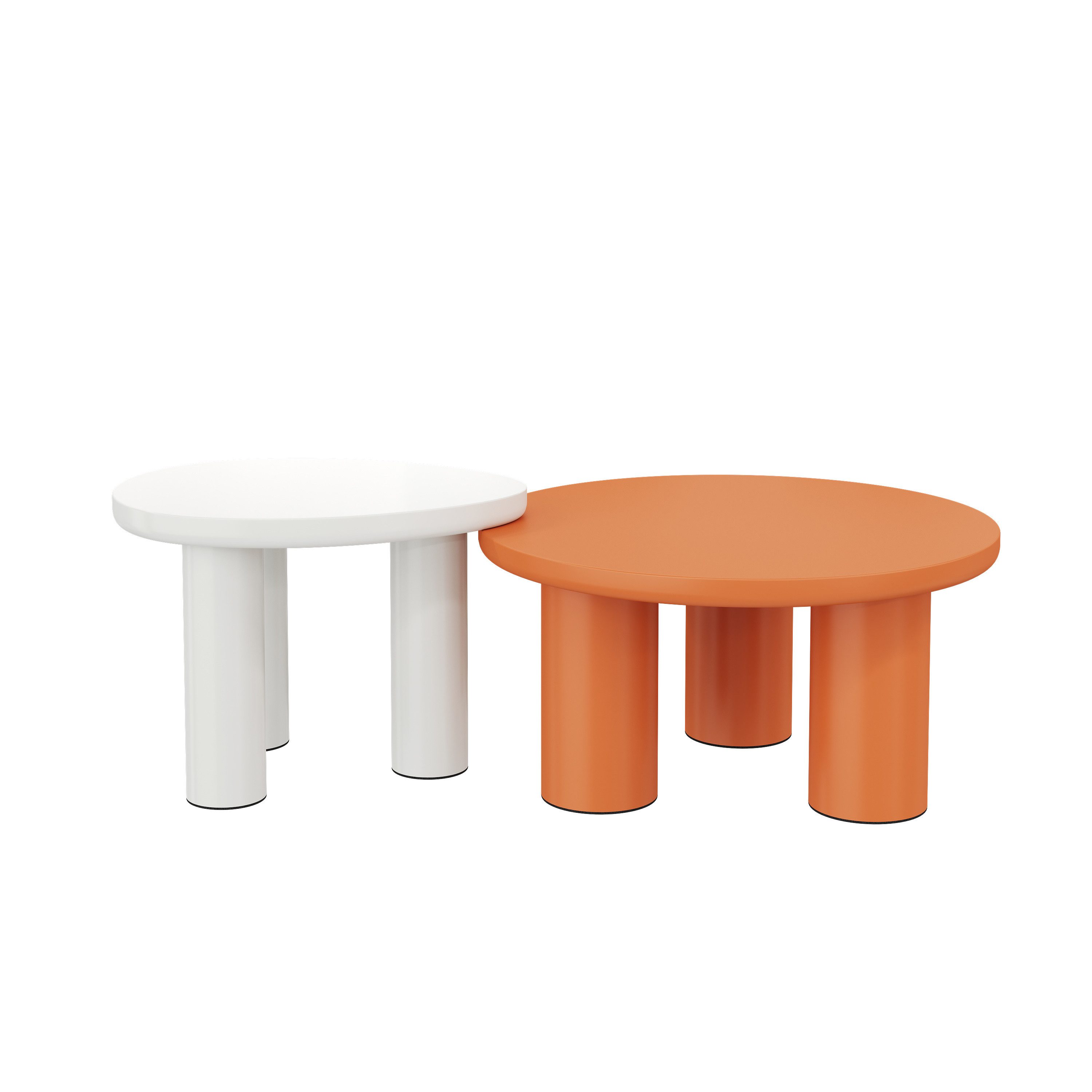 72cmOrange+55cmWeiß