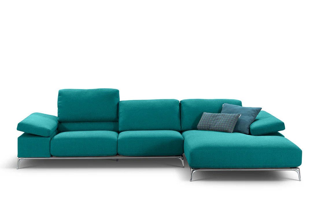 Ecksofa Ecksofa Moebel Outlet.de – Adjustable, Made in Italy, 2 Jahre Garantie