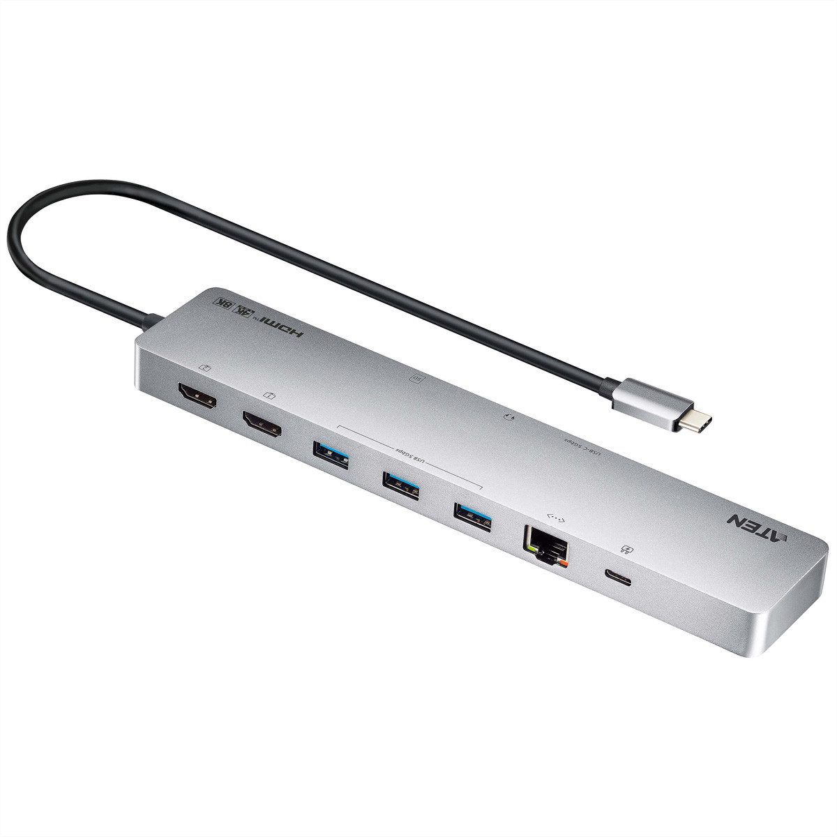 UH3240 USB-C Dock 4K Dual Display mit Power Passthrough Computer-Adapter