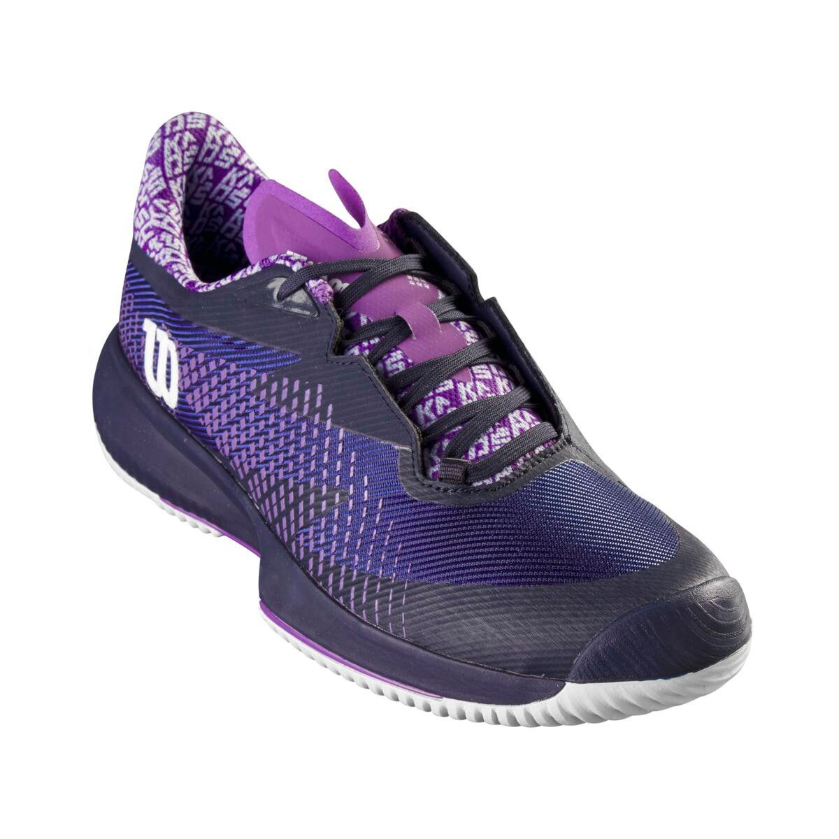 Wilson Kaos Swift 1.5 Allcourt/Leichtigkeit navyblau/lila Damen Tennisschuh
