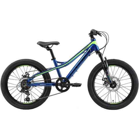 Bikestar Mountainbike, 7 Gang Shimano RD-TY300 Schaltwerk, Kettenschaltung