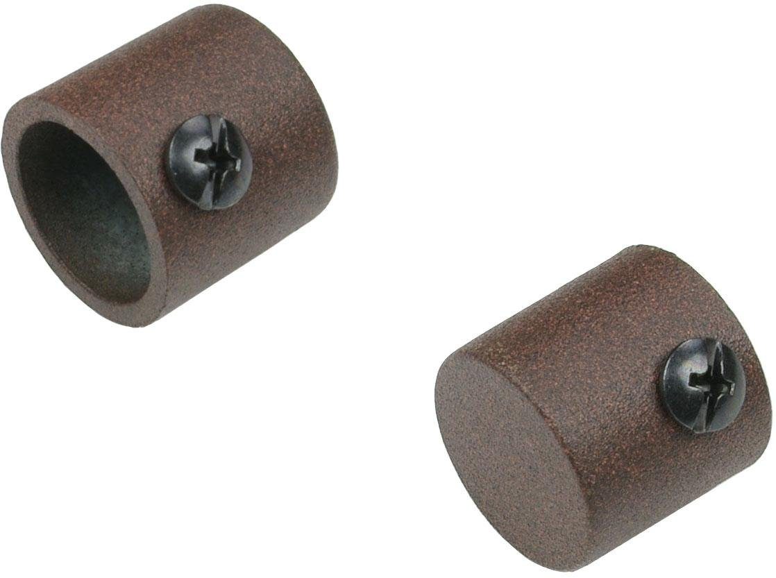 Liedeco Gardinenstangen-Endstück Endkappe, Gardinen, (Set, 2-St), günstig online kaufen