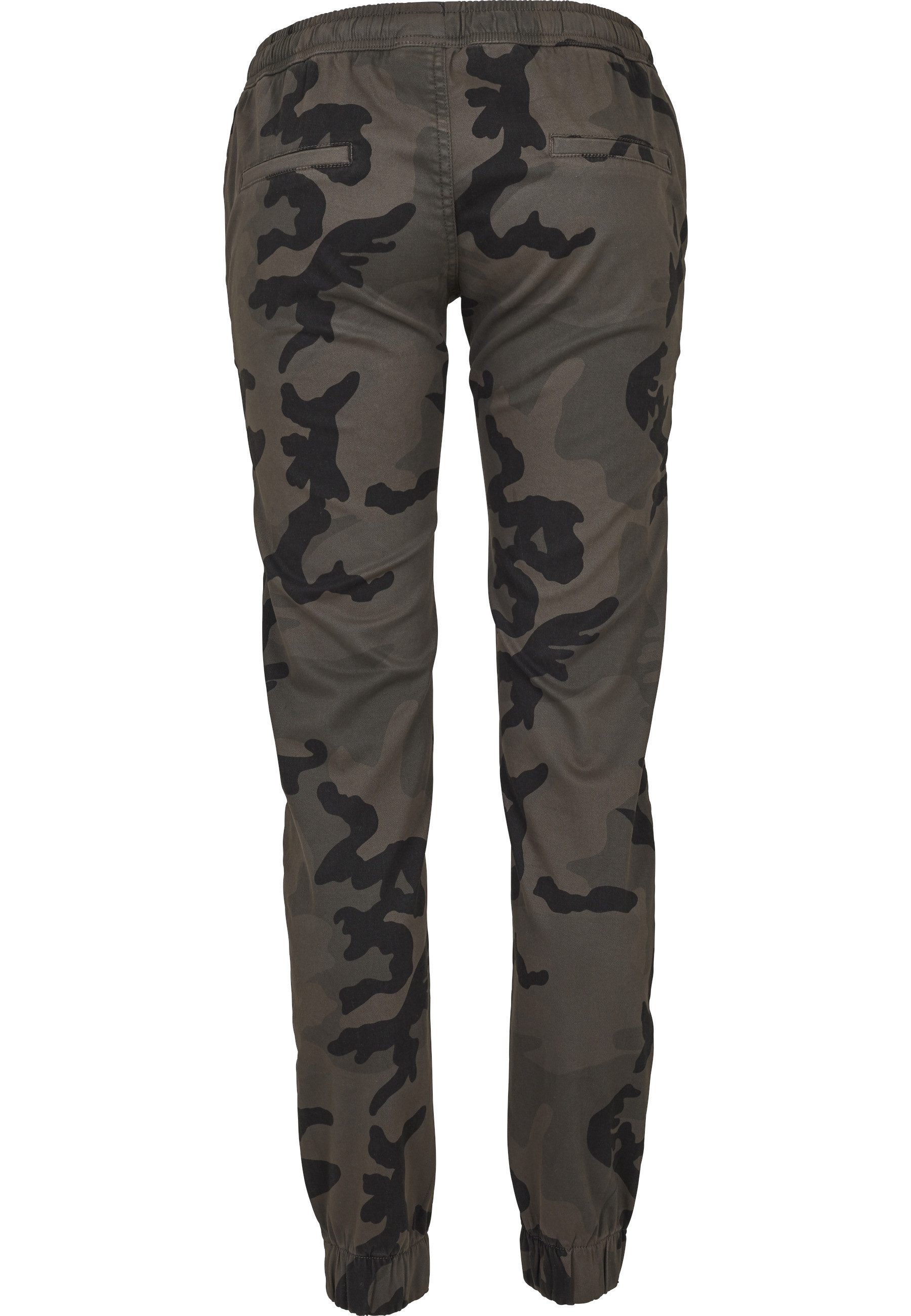 URBAN CLASSICS Cargohose Urban Classics Damen Ladies Camo Jogging Pants (1-tlg)