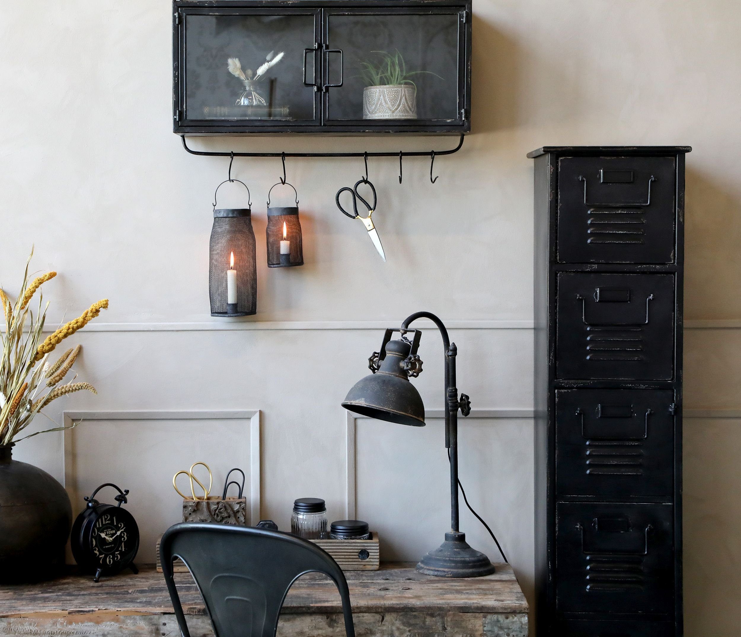 Chic Antique Schreibtischlampe Tischlampe Schreibtischlampe Lampe Eisen Sch günstig online kaufen