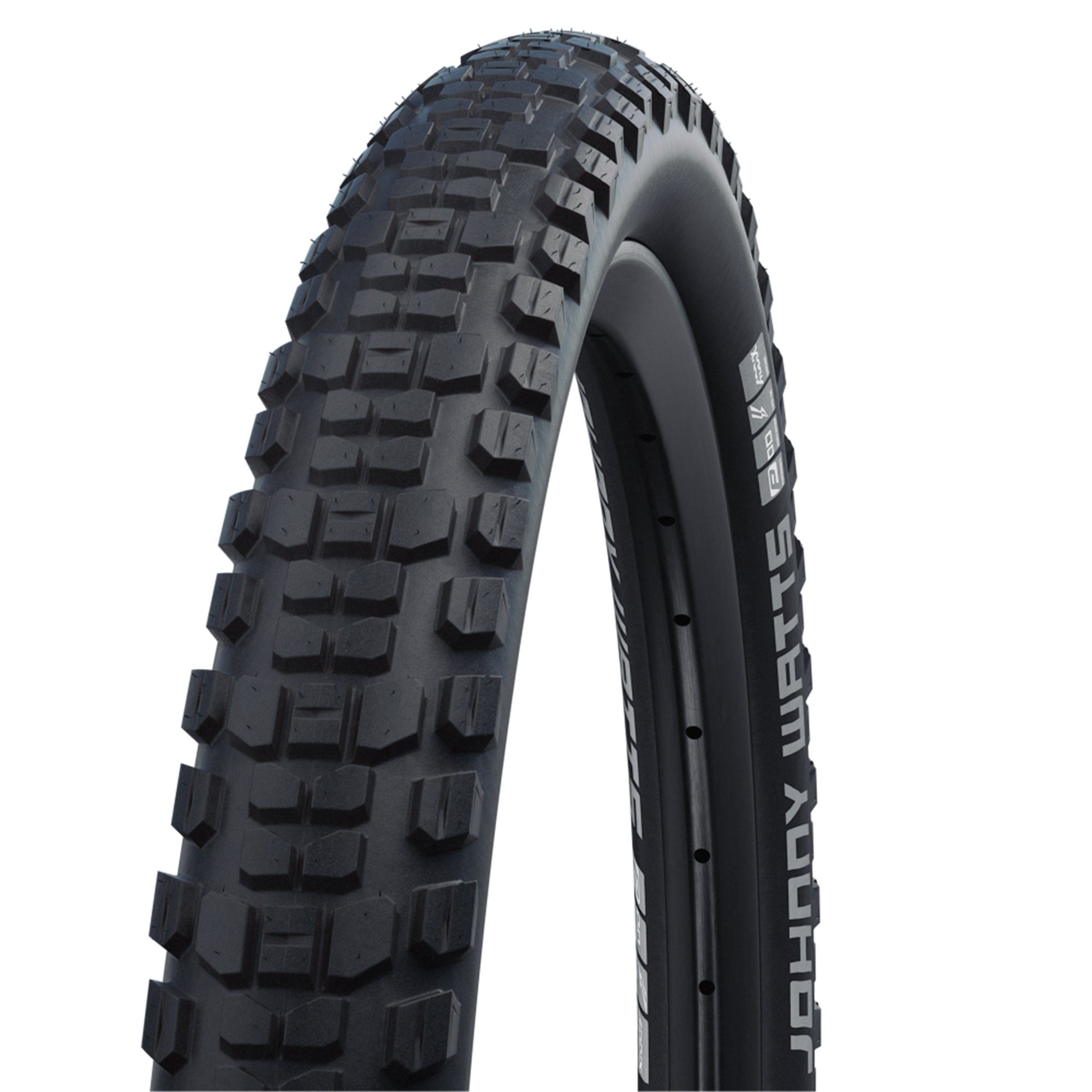 Schwalbe Fahrradreifen Johnny Watts HS604, (1-tlg), Fahrradreifen Mountainbike Stollenreifen mit Pannenschutz Reifen