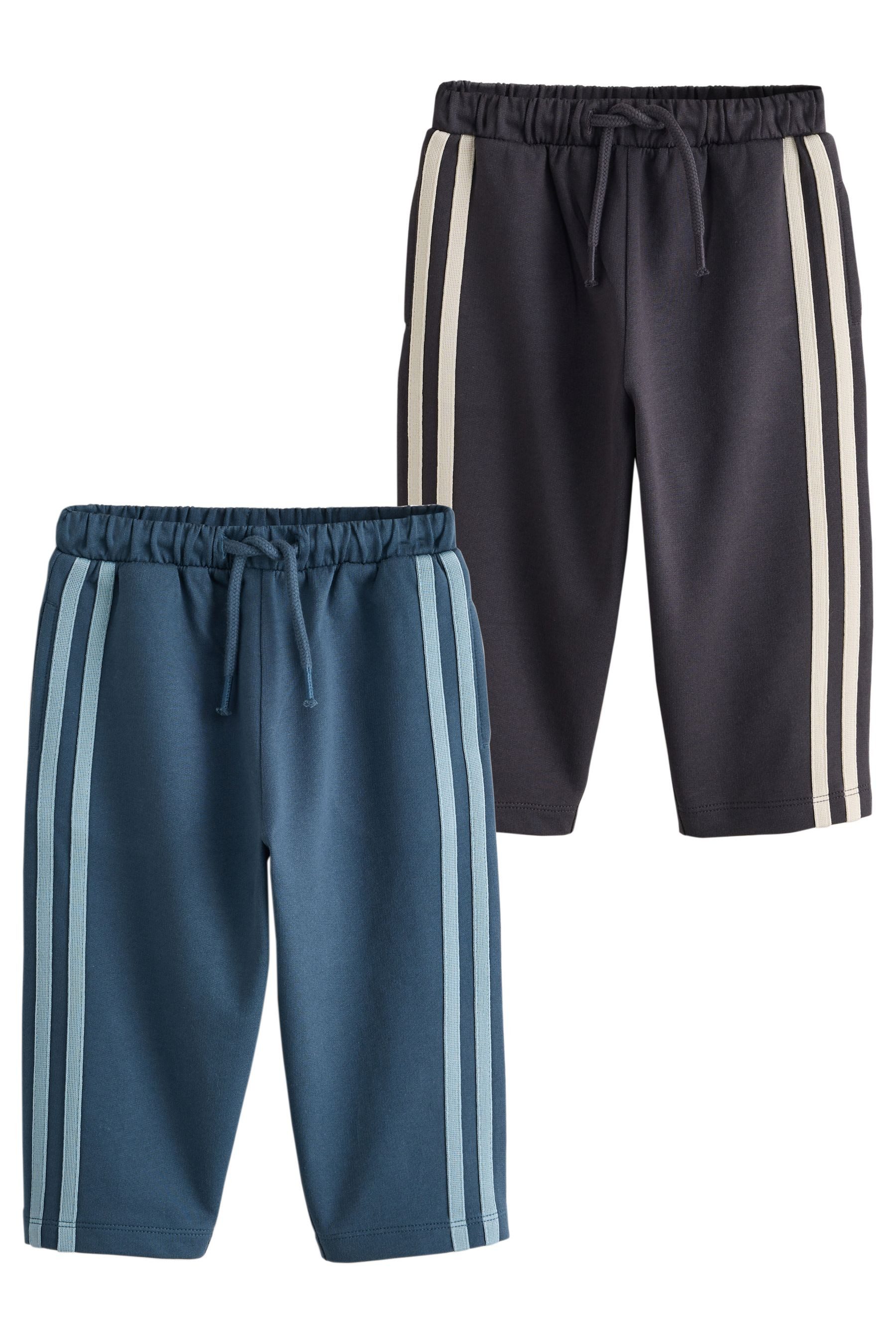 Next Jogginghose Jogginghose mit Seitenstreifen, 2er-Pack (2-tlg)