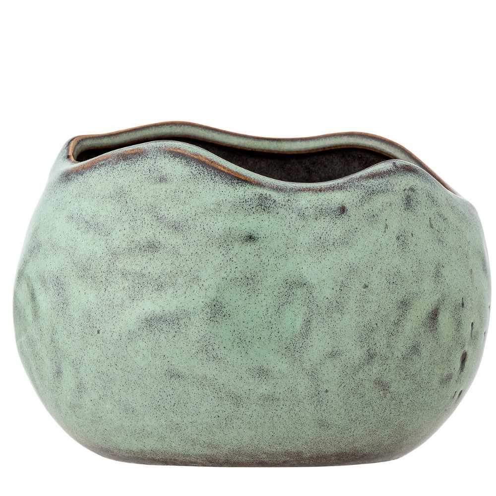 Bloomingville Blumentopf Bloomingville Blumentopf PENNIE Grün Keramik 16x13 cm