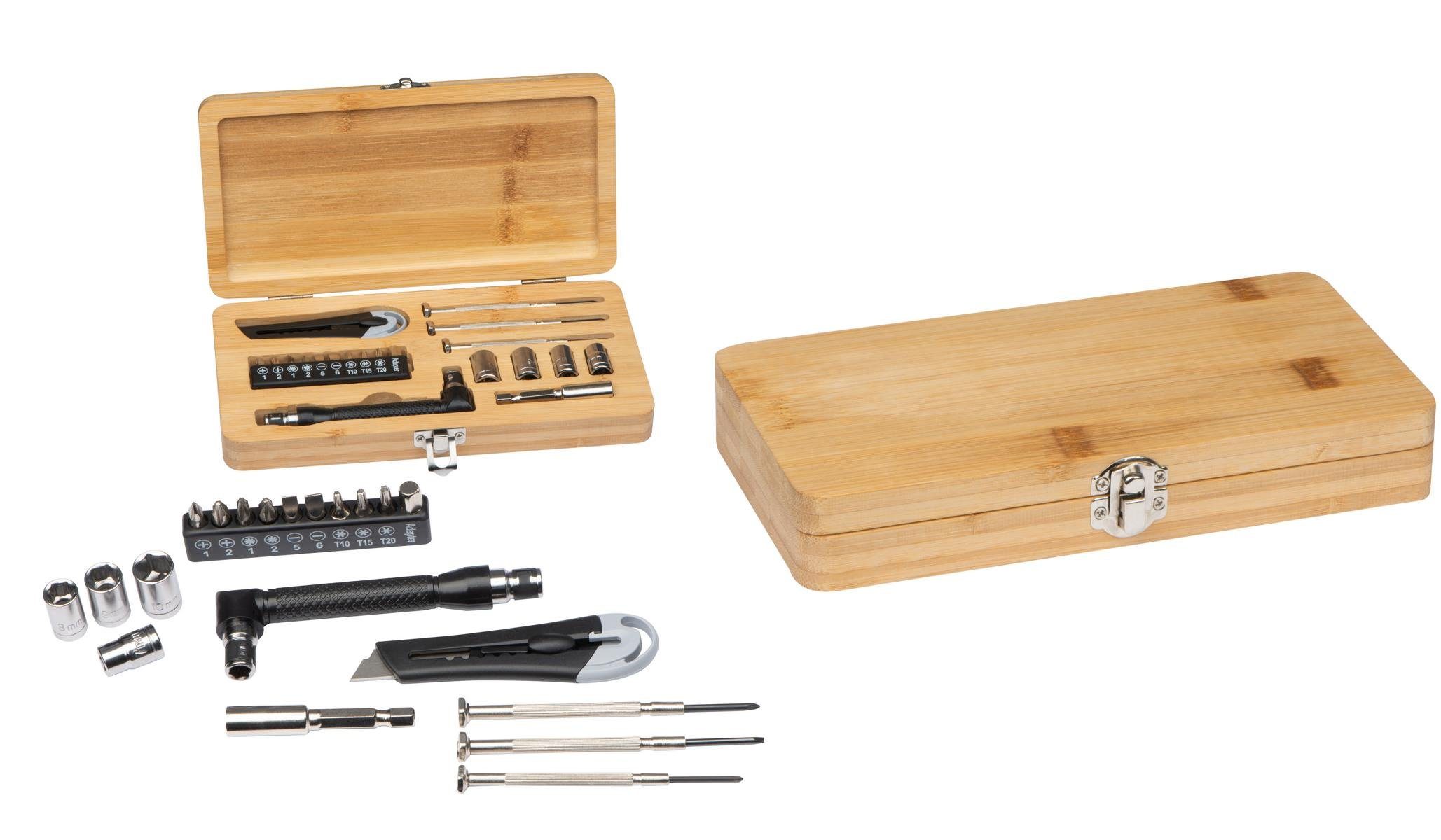 Easy Gifts Cutter Werkzeugset / 21-teiliges mit Schraubenziehern, Bits mit Adapter, Cutt