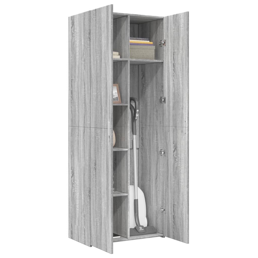 vidaXL Highboard Highboard Grau Sonoma 70x42,5x185 günstig online kaufen