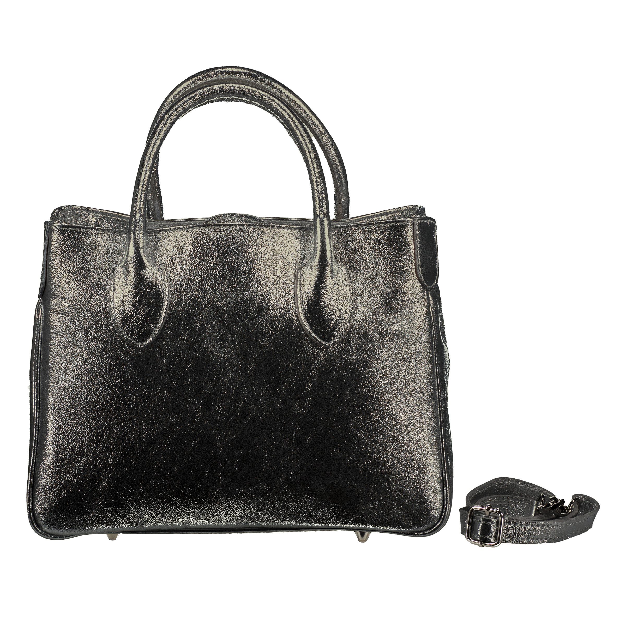 Hausfelder Manufaktur Handtasche Metallic günstig online kaufen