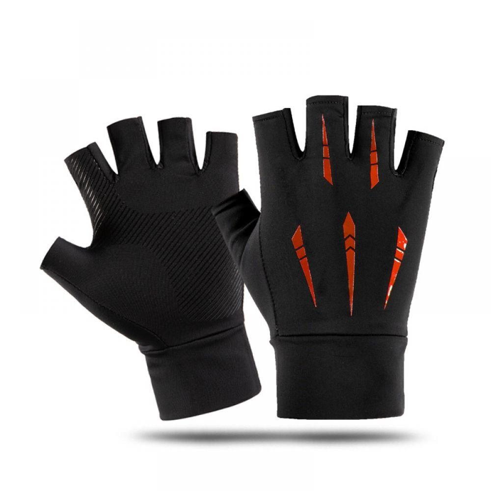 Fingerlose UV Handschuhe Sonnenschutz GelldG Damen Handschuhe, Nägel, Paar Handschuhe UV 1