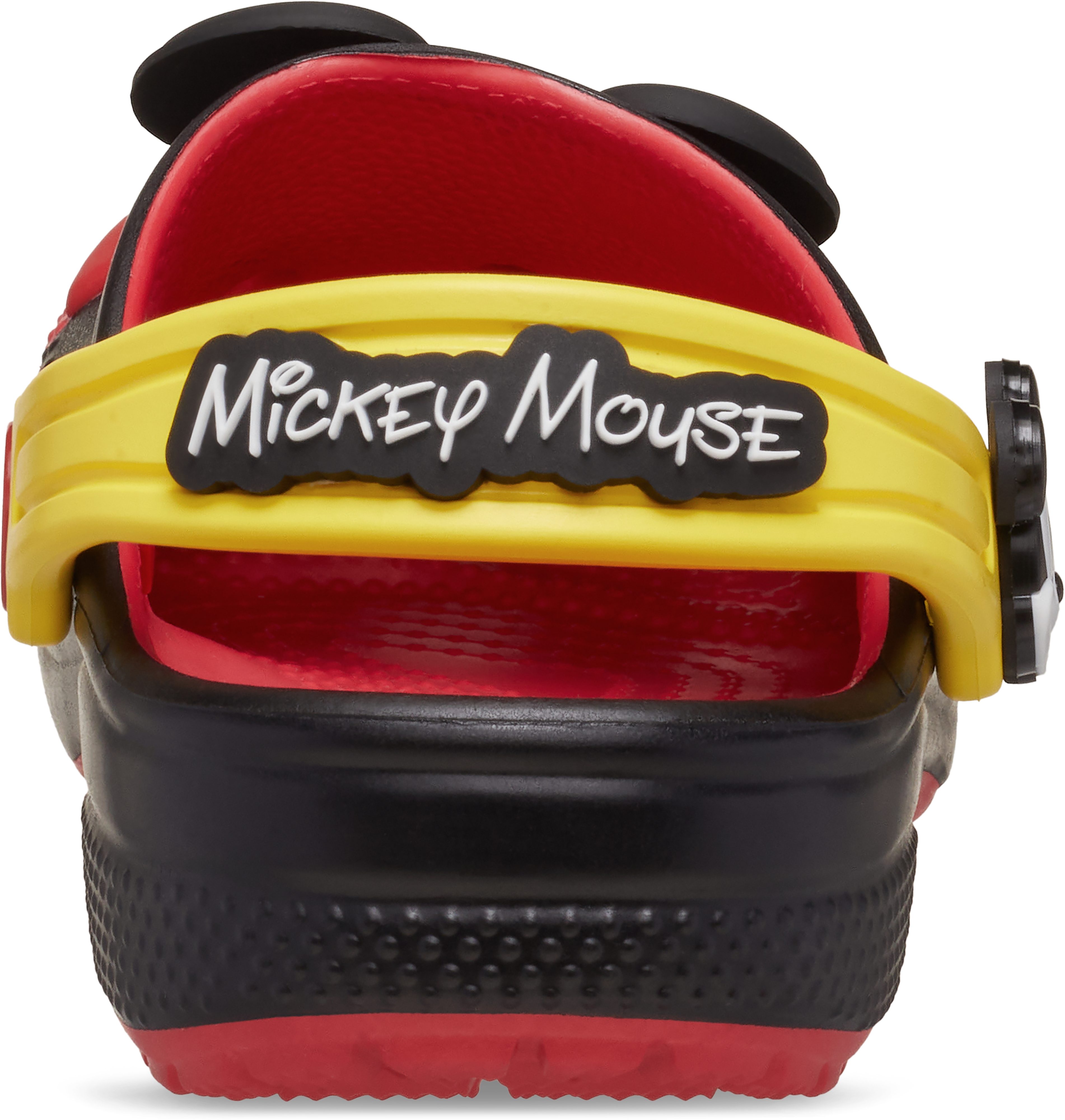 Crocs Mickey Mouse Classic Clog K Clog Sommerschuh, Hausschuh, Strandschuh mit schwenkbarem Fersenriemen