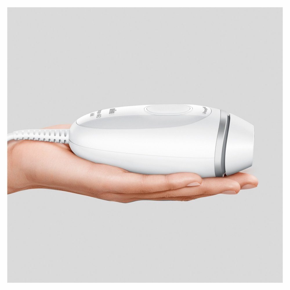 Braun IPL-Haarentferner Silk-expert Mini PL1124 - IPL-Haarentferner - weiß/silber