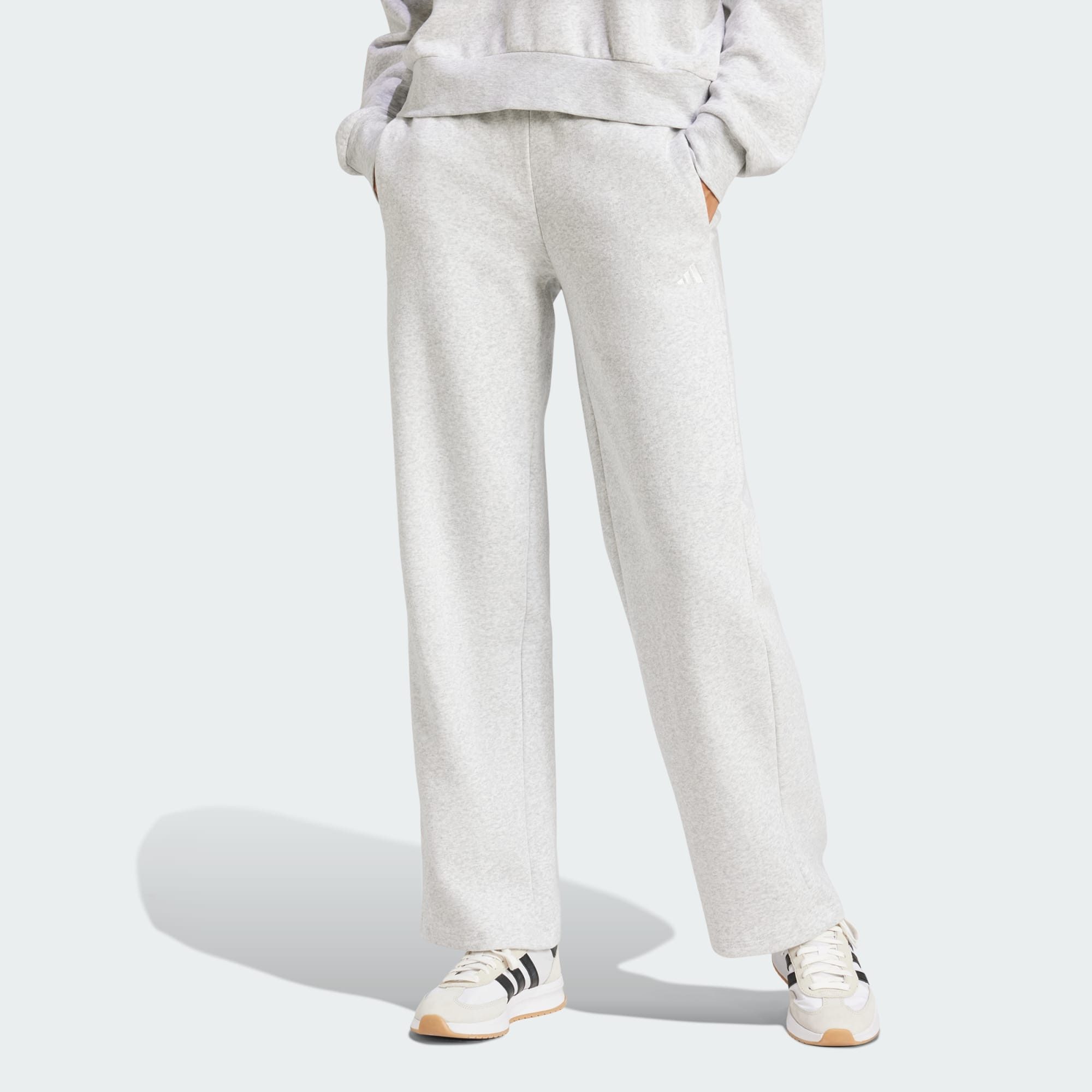 adidas Sportswear Jogginghose ESSENTIALS SMALL LOGO FEEL COZY OPEN-HEM HOSE (1-tlg)