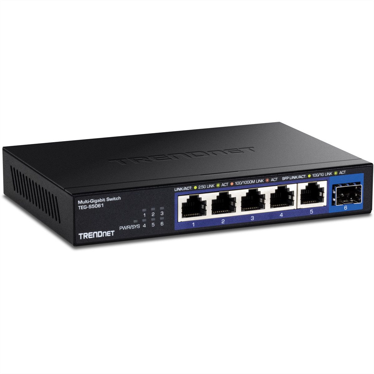 TEG-S5061 6-Port Switch Netzwerk-Switch
