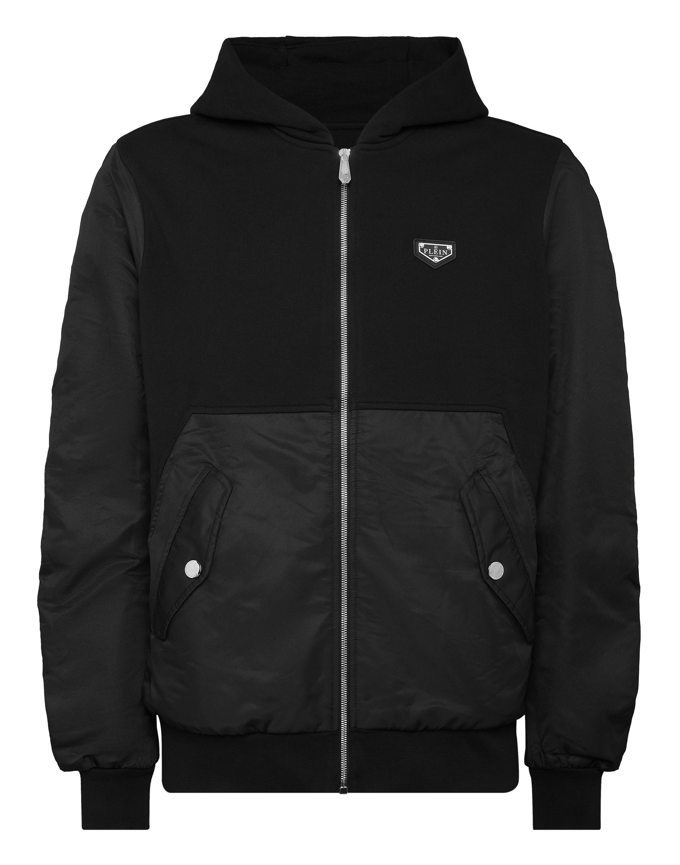 PHILIPP PLEIN Kapuzensweatjacke Iconic Plein günstig online kaufen