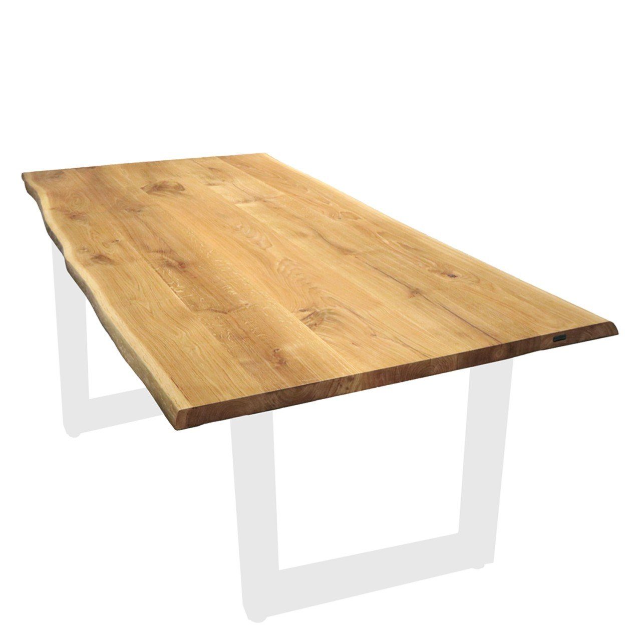 holz4home Esstischplatte Tischplatte mit Baumkante