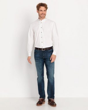 Luis Steindl Trachtenhemd Trachtenhemd mit Riegel