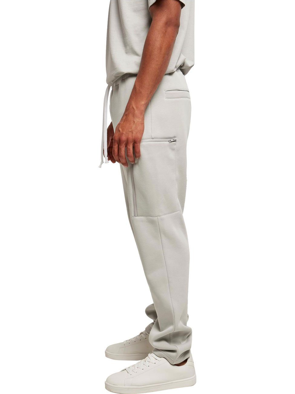 URBAN CLASSICS Sweathose LOW CROTCH CARGO mit Kordelzug