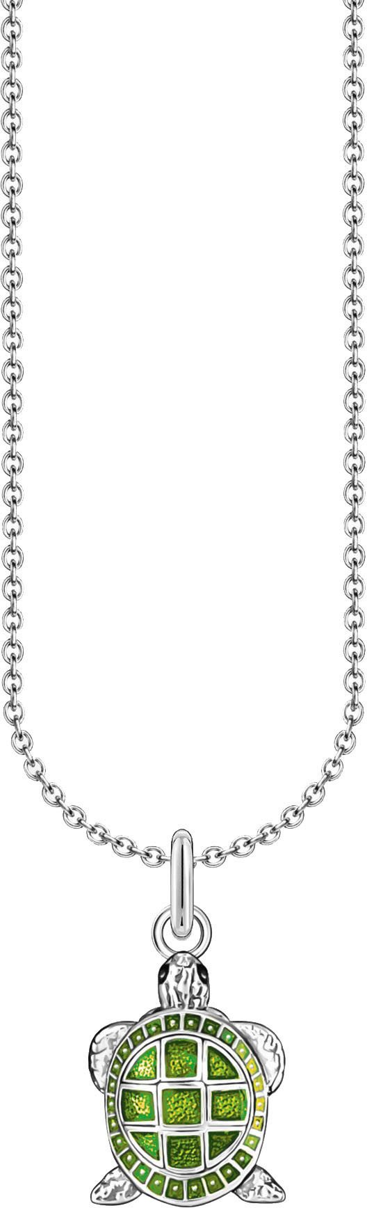 THOMAS SABO Kette mit Anhänger Schildkr...