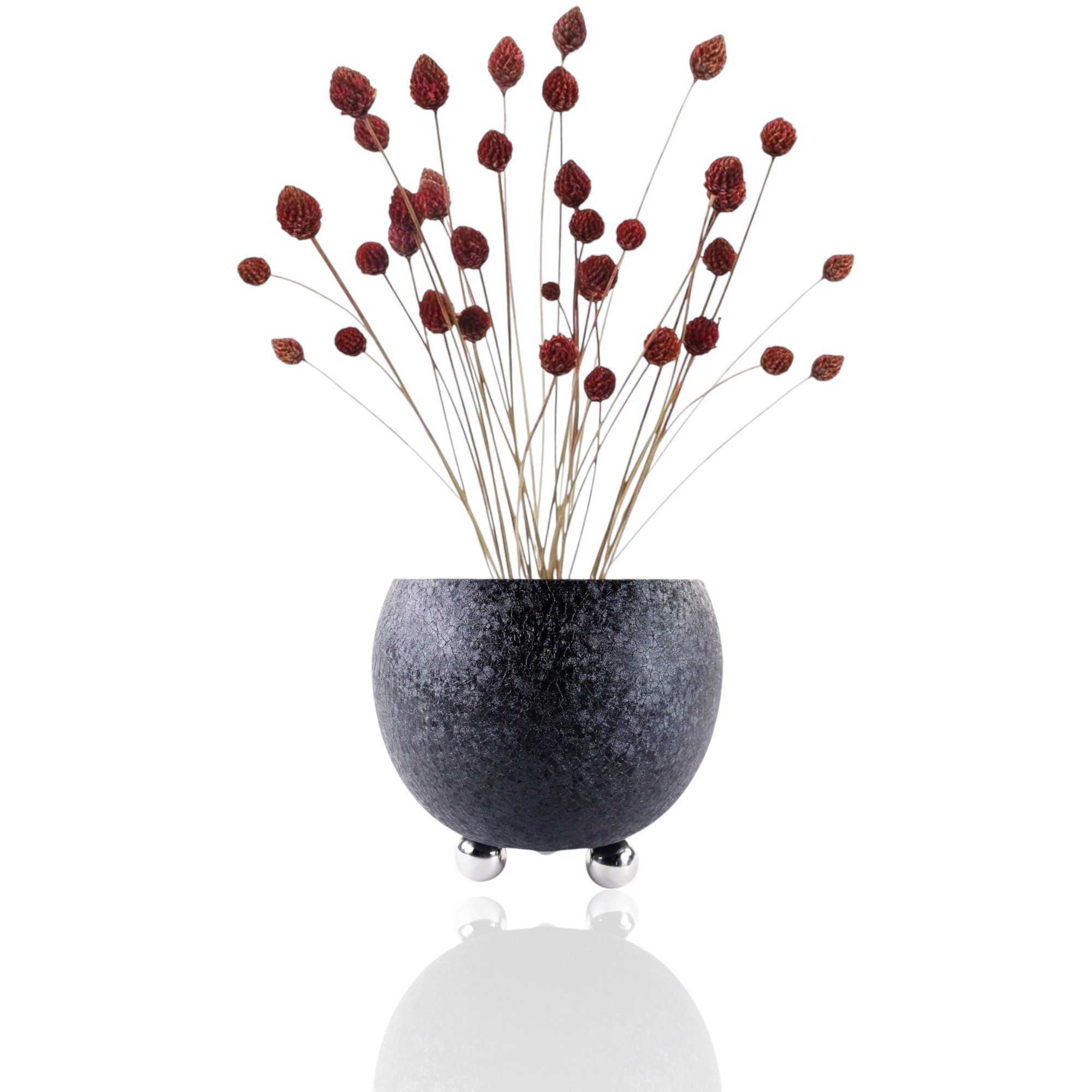 trends for living Pflanzkübel Blumentopf Pflanzentopf Kübel in Schwarz mit günstig online kaufen