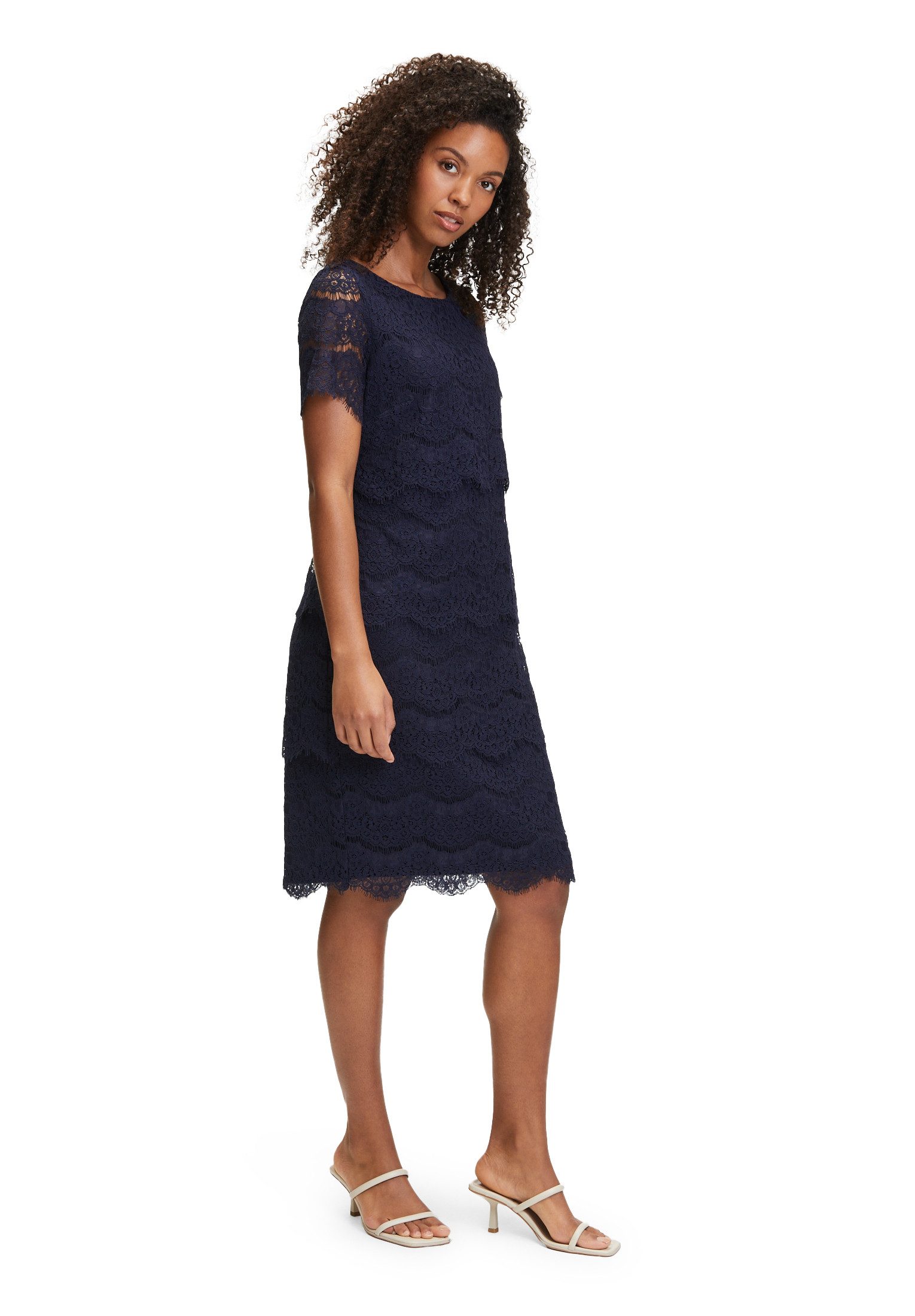 Spitzenkleid Vera Mont Spitzenkleid kurzarm