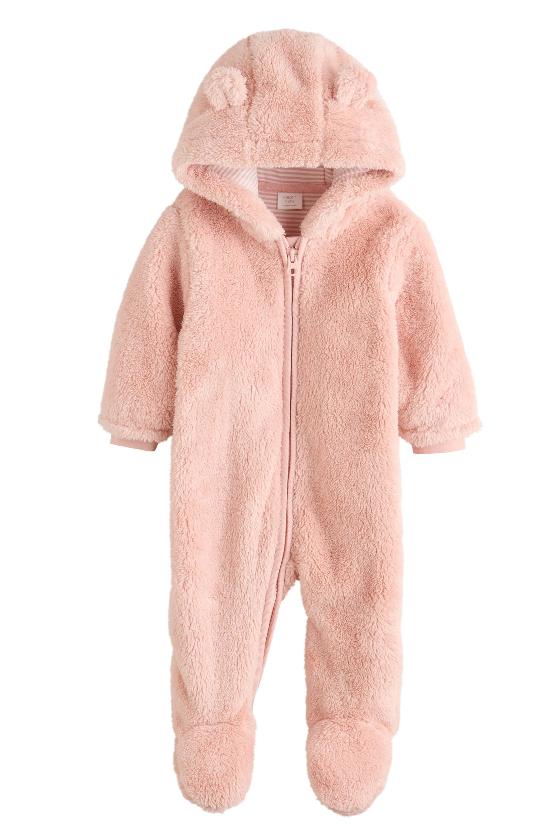 Next Fleeceoverall Baby Strampler aus Fleece (1-tlg)