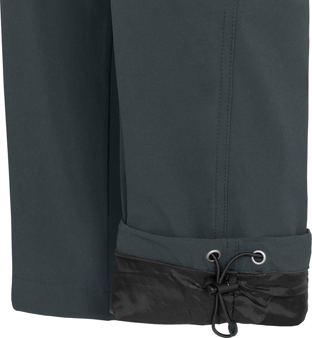 Bergson Outdoorhose TERRA (slim) Damen Winter-Wanderhose, warm gefüttert, elastisch, Normalgrößen, dun