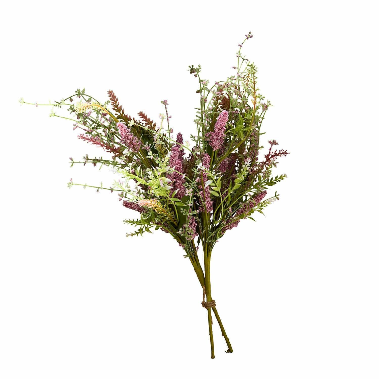 Kunstblume Deko-Blumenstrauß 2er Set Oiselette bunt, Mirabeau, Höhe 55.0 cm